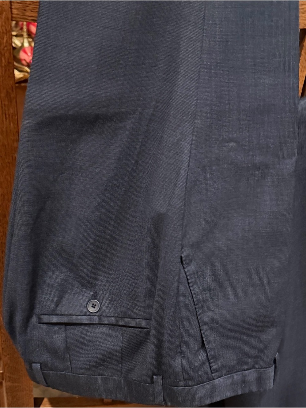Hugo Boss Navy Textured suit - Picture 3 of 6